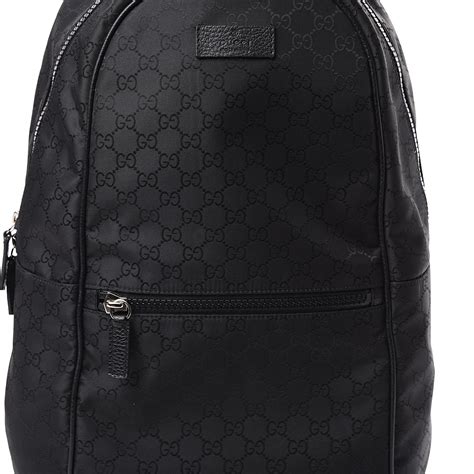 gucci black monogram bag|gucci black monogram backpack.